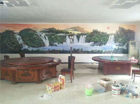 邵东墙绘-写实风景