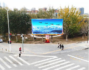 邵东户外大屏广告投放要点。