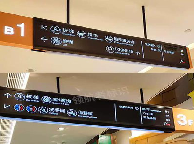 邵东如何通过商场标识牌引导客流分布？