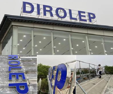 邵东楼顶发光字安装的注意事项。